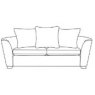Russo Sofa Collection 2 Seater Sofa Pillow Back SE