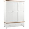 Thetford Triple Robe With 3 Drawers  / White
