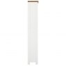 Tall Wide Bookcase  / White