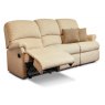 Nevada Standard Powered Reclining 3-seater Fabric1