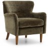 Accent Chair - Olive Luxe Chenille