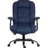Office Chair - Ink Blue Fabric