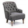 Accent Chair - Charcoal Antheia Linen