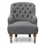 Accent Chair - Charcoal Antheia Linen