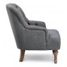 Accent Chair - Charcoal Antheia Linen