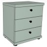 Ardley Bedroom Collection Bedside 3 Drawers Top in Carcase Colour
