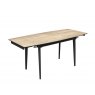 Torino 120-180cm  Extending Dining Table - Oak Look Ceramic