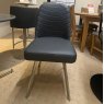 Star 4 x Dining Chairs Grey PU