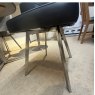 Star 4 x Dining Chairs Grey PU