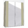 Evolution 150cm 2 Door Robe 2 Mirrored Doors