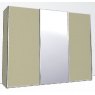 Evolution 250cm 3 Door Robe 1 Centre Mirrored Door