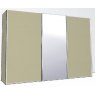Evolution 280cm 3 door Robe 1 Centre Mirrored Door