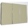 Evolution 280cm 3 door Robe Carcase Colour Door