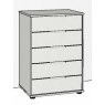 Evolution 5 Drawer Chest 60cm Wide Front in carcase colour
