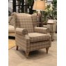 Chester  Non Buttoned Accent Chair / Fabric C