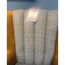 Fluted Wing Chair In Harris Tweed & Leather