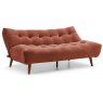 Caspian Sofa Bed Venus Terracotta Chenille
