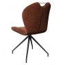 New York Swivel Dining Chair - Terracotta