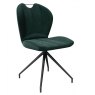 New York Swivel Dining Chair - Fir Green