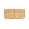 G Plan Larsen 6 Drawer Wide Chest