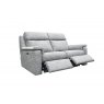 G Plan Ellis Large Sofa Electric Recliner DBL with USB Fabric - W