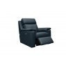 Gplan Ellis Elec Recliner Chair with Headrest and Lumbar with USB Leather - L