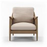 Minsk Chair Rattan Chair Linen Mix Natural