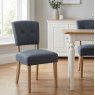 Thetford Dining Collection Oxford Fabric Dining Chair - Slate OAK