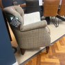 Marlon Harris Tweed Accent Chair
