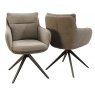 Belfast Swivel Dining Chair - Beige