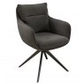 Belfast Swivel Dining Chair - Charcoal