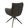 Belfast Swivel Dining Chair - Charcoal