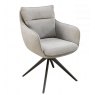 Belfast Swivel Dining Chair - Light Grey
