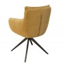 Belfast Swivel Dining Chair - Ochre Yellow