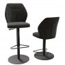 Budapest Barstool - Charcoal