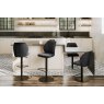 Budapest Barstool - Charcoal