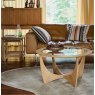 Larsen Round coffee Table Oak