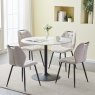 Napoli Dining Chair - Pu Beige