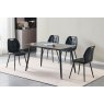 Dining Table Rectangle 160cm - Black