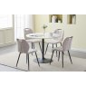 Dining Table Round 80cm - White