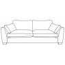 Milano Large Sofa - B Fabric - Comfort Sit Crumb Foam