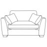 Milano Lovseat - B Fabric - Comfort Sit Crumb Foam