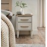 Renzo 2 Drawer Bedside