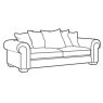 Belverdere Major Sofa - Pillow Back - 10* Fabric
