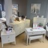 Sassari Bedroom Display 2x2 Drawer Bedsides 1x5 Drawer Chest 1x7 Drawer Chest 1 x Dressing Table & S