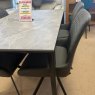 Merano 120 cm Dining table 4 x Saskia Chairs