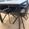 Merano 120 cm Dining table 4 x Saskia Chairs