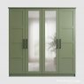Stratos Fitment FXED - Extra Tall 4 Door Wardrobe with 2 Centre Mirrors