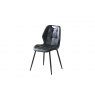 Napoli PU Dining Chair - Black - Boxed in 4's