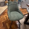 Dallas Swivel Dining Chairs Set of 4 Green